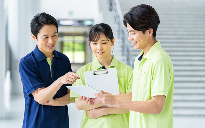 チームで支える職場