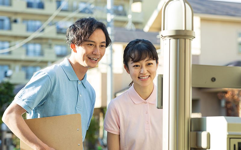 訪問看護・看多機が中心